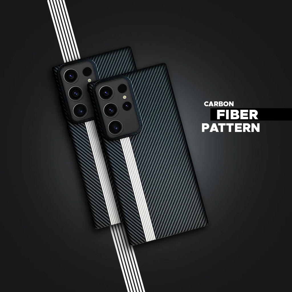 Galaxy S22 / S23 Series Carbon Fiber Texture MagSafe Case
