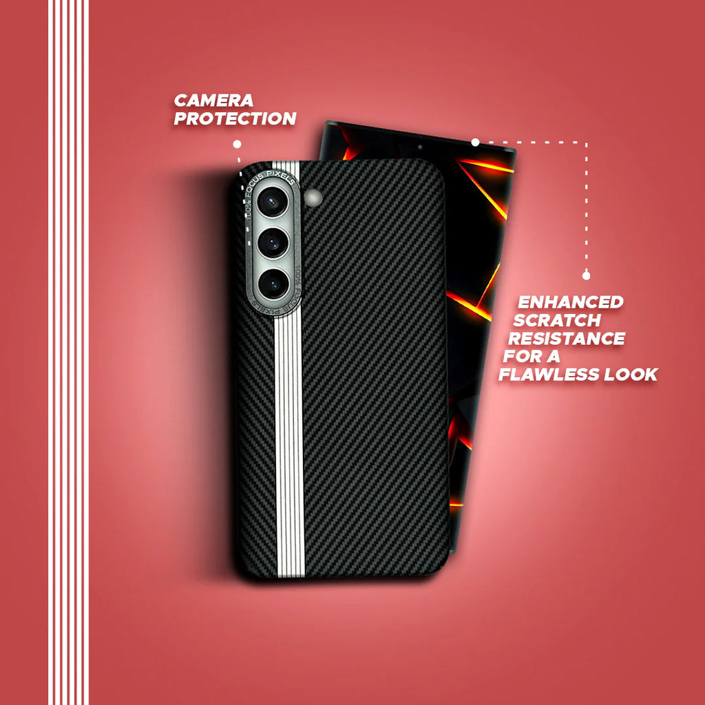 Galaxy S22 / S23 Series Carbon Fiber Texture MagSafe Case