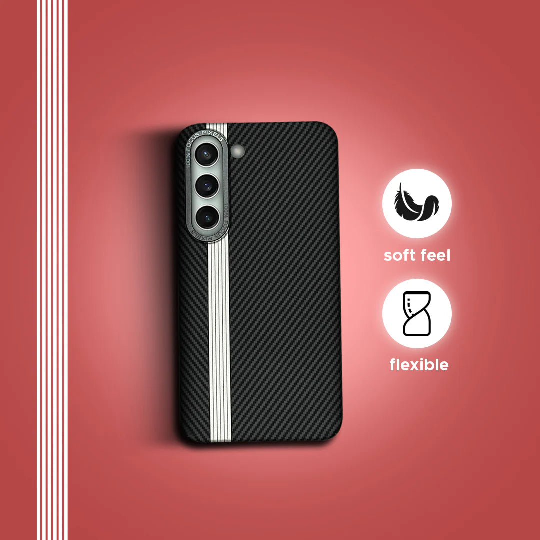 Galaxy S22 / S23 Series Carbon Fiber Texture MagSafe Case