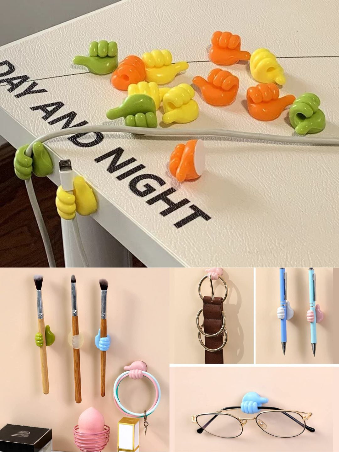 Self-Adhesive Thumb Wall Hook