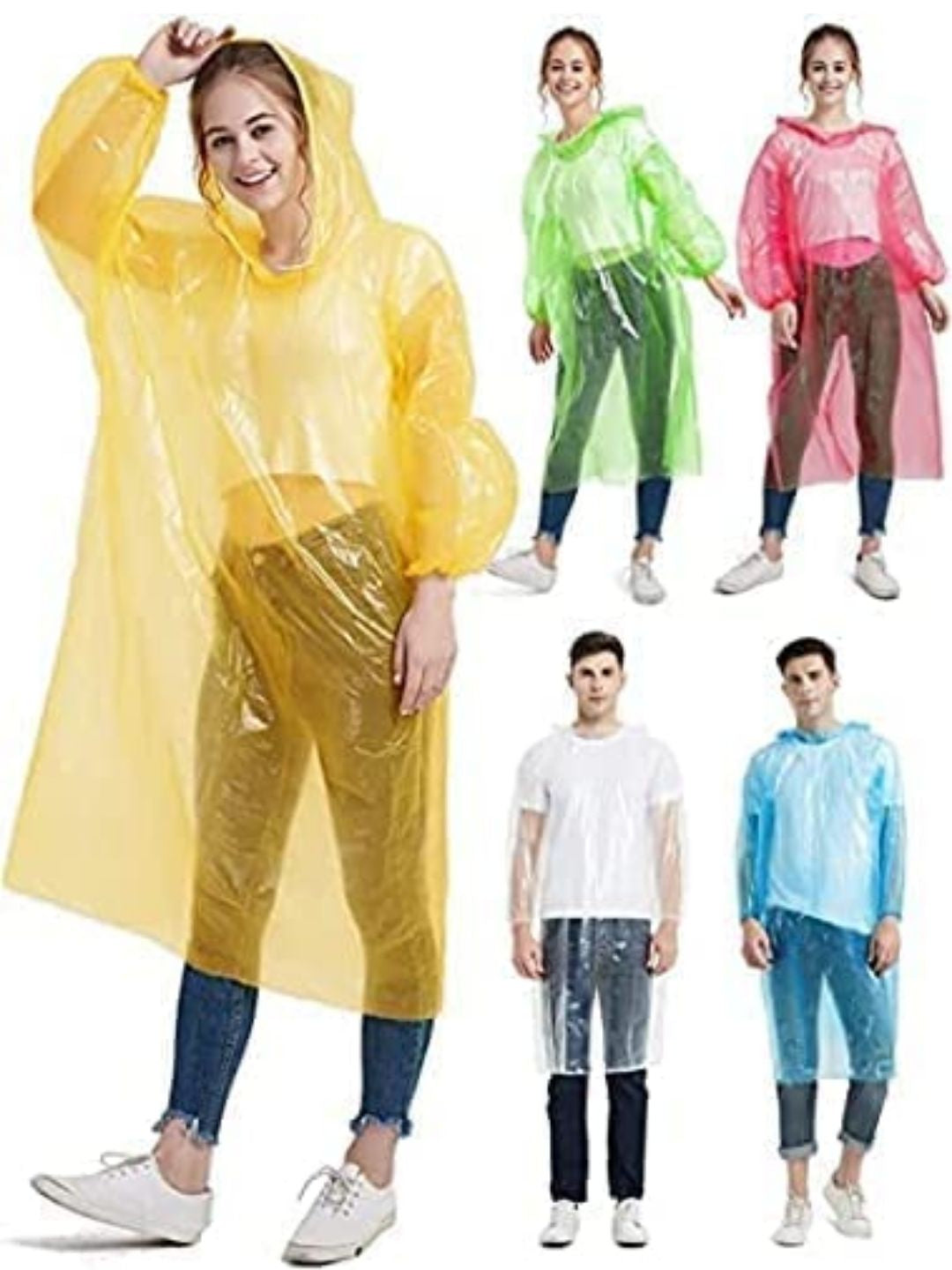 Pocket-Size Disposable Raincard / Raincoat