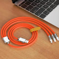 Orange 120W 3-in-1 Fast Charging Cable accessories