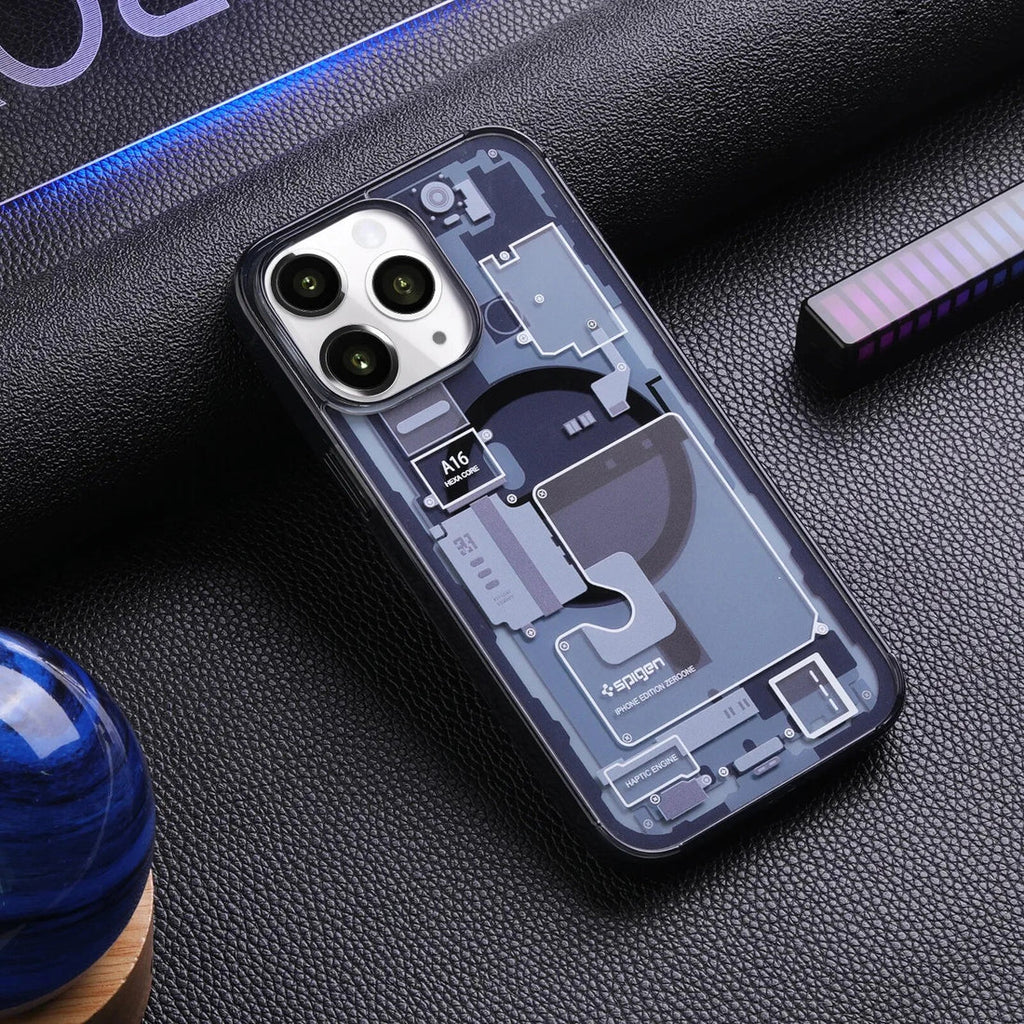 iPhone 14 Series Spigen Ultra Hybrid Zero One (Circuit Board Design)