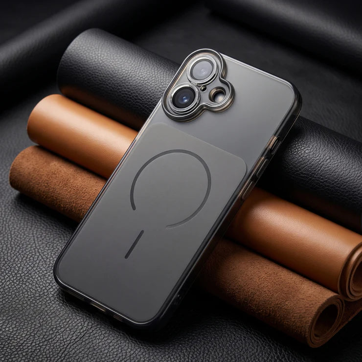 Black Amber Silicone Case for Apple iPhone 16