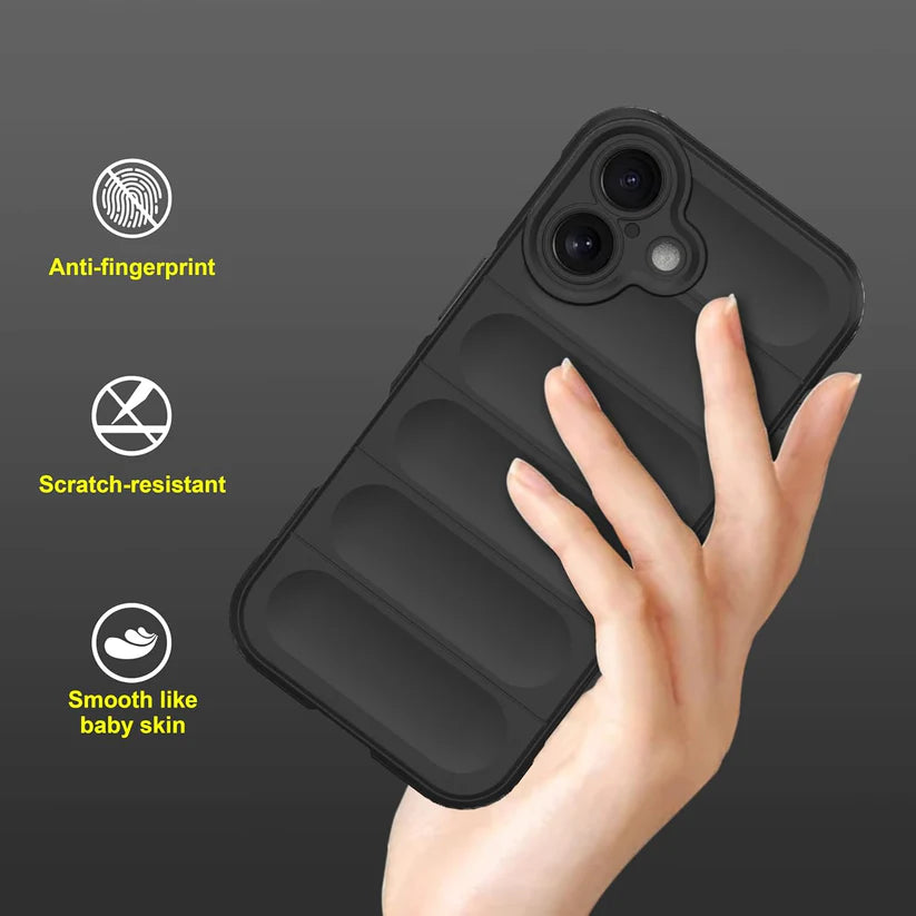 Liquid Silicon Magic Case with Camera Protection for IPhone