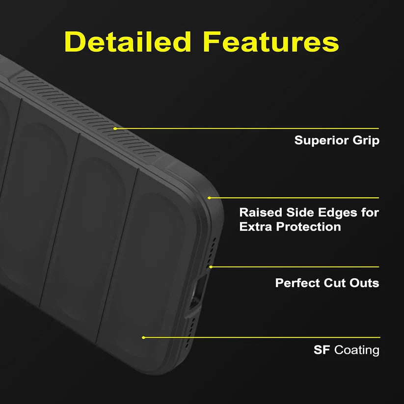 Liquid Silicon Magic Case with Camera Protection for IPhone