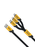 3-in-1 Fast Charging Multi Cable (USB to Type-C / Lightning / Micro USB)