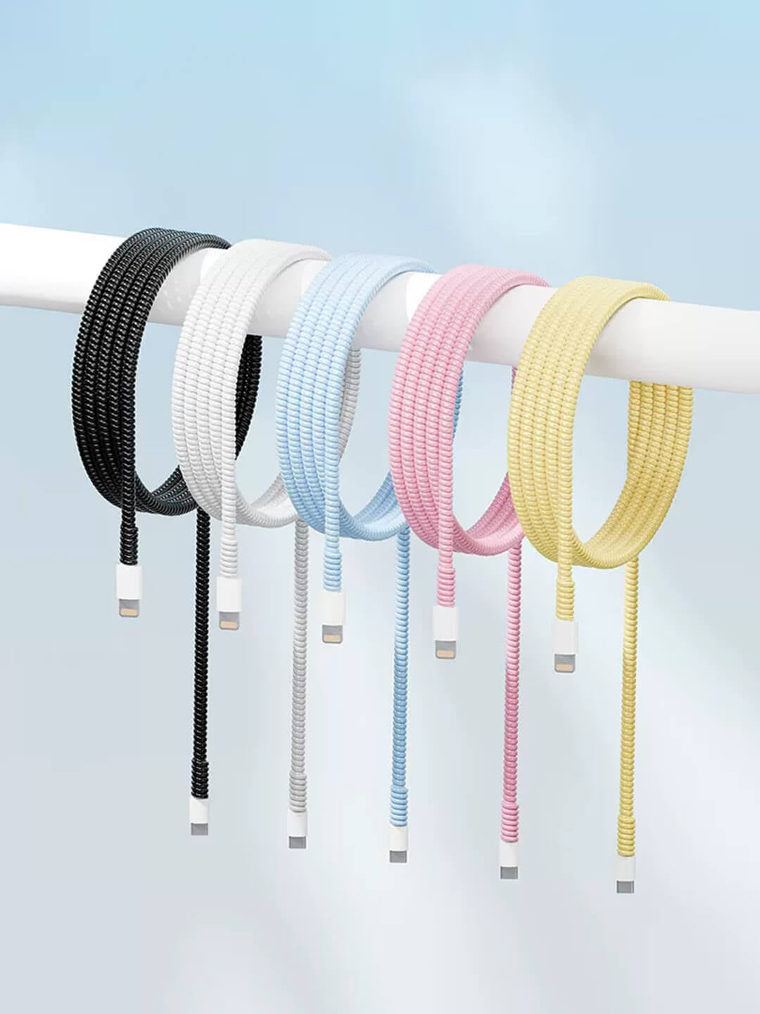 Spiral Cable Protectors (Multicolor)