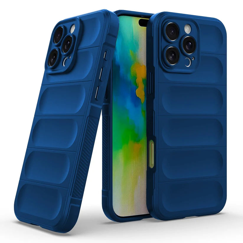Liquid Silicon Magic Case with Camera Protection for IPhone