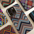 ColorBurst Texture Magnetic Carbon Fiber Case