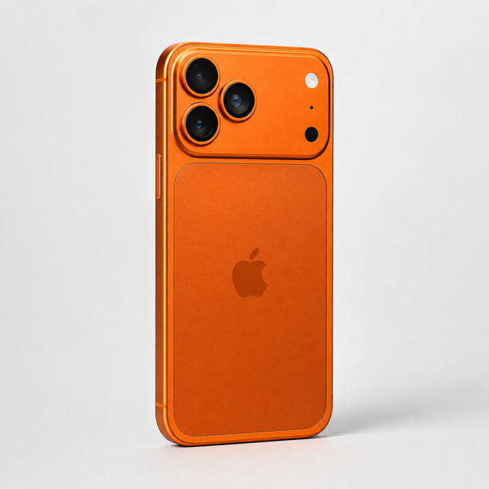 Metal Converter Sheet + Bumper Flash Hide – Premium iPhone Skin