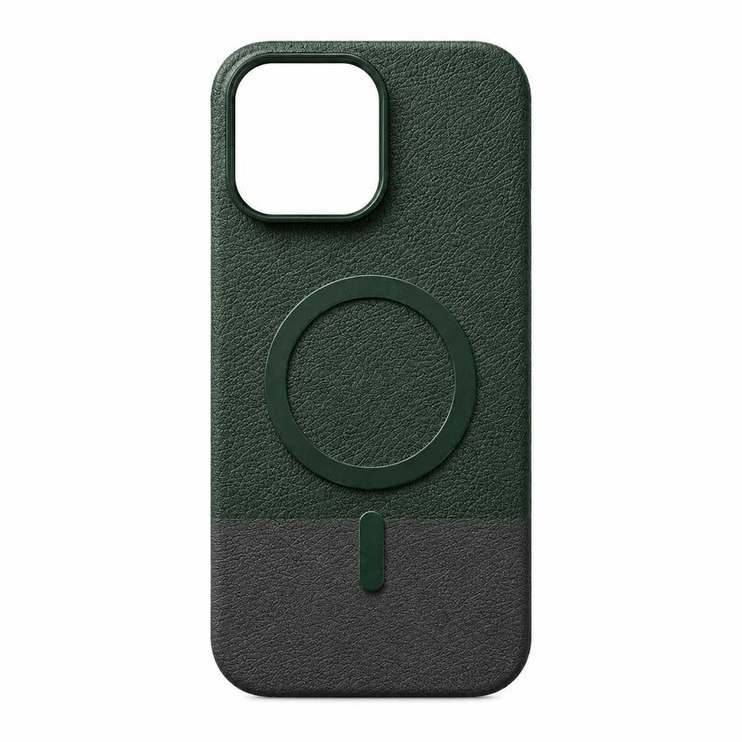 Magnetic Compatible Leather Texture Shockproof Case