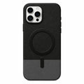 Magnetic Compatible Leather Texture Shockproof Case