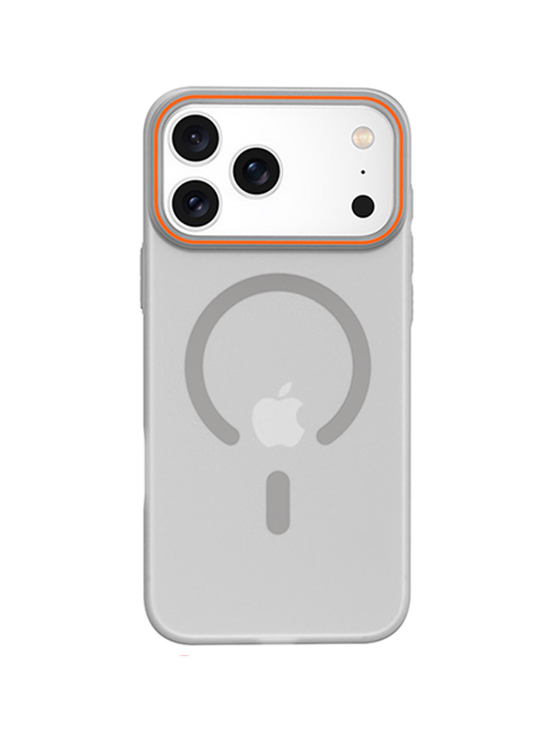 Frosted Matte MagSafe Transparent Grey Case for Apple iPhone 17 Pro Max
