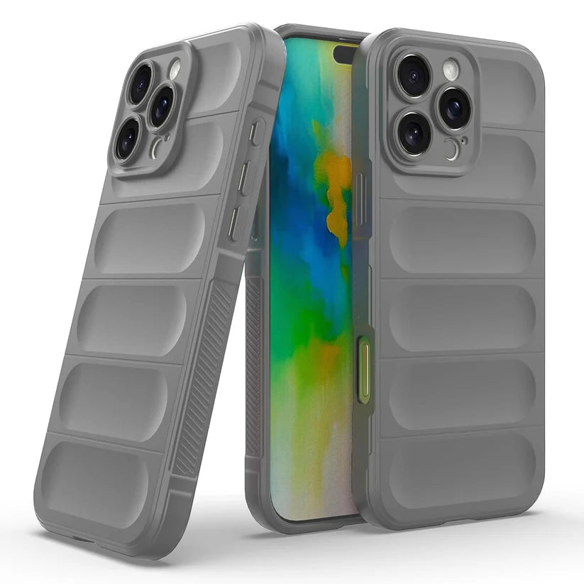 Liquid Silicon Magic Case with Camera Protection for IPhone