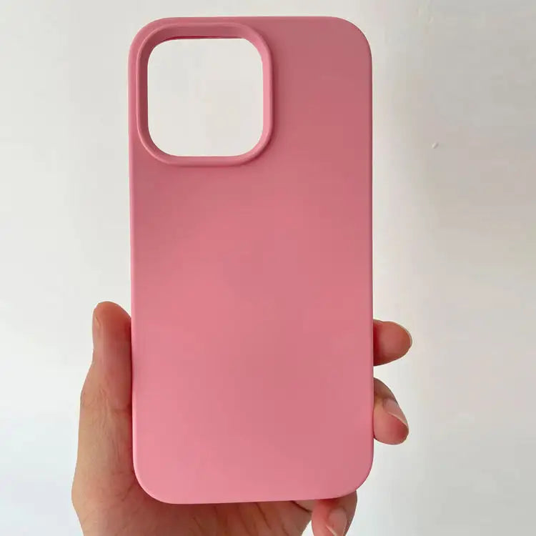 Soft Liquid Silicone Phone Case for iPhone