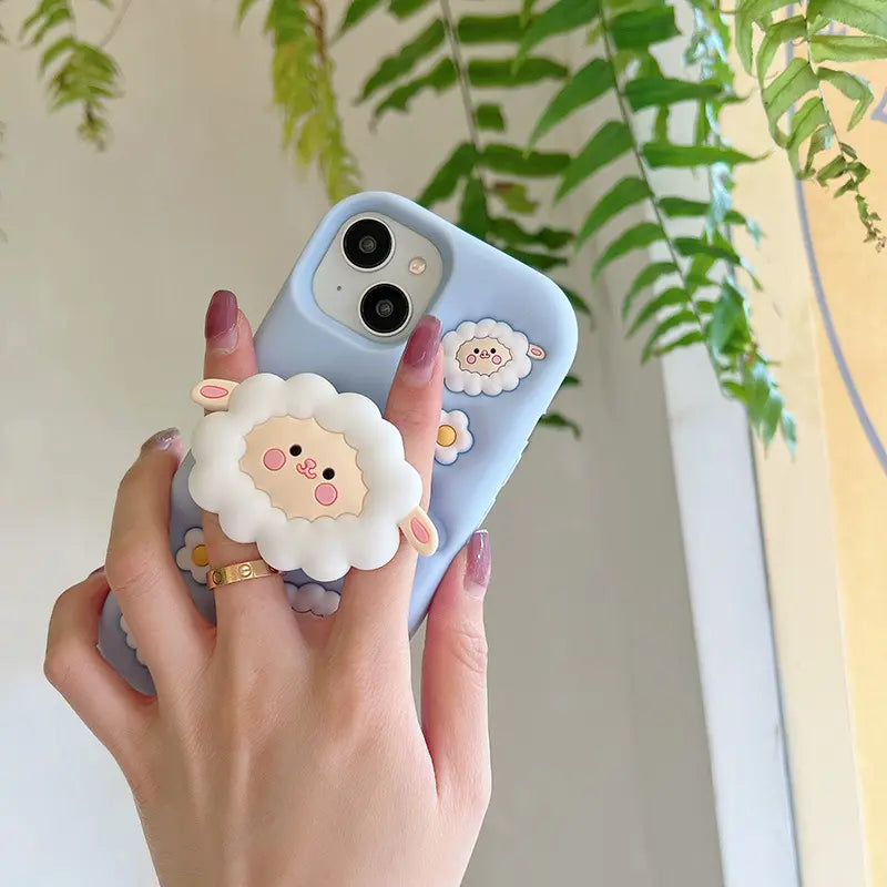 3D Cartoon Baby Sheep iPhone Case