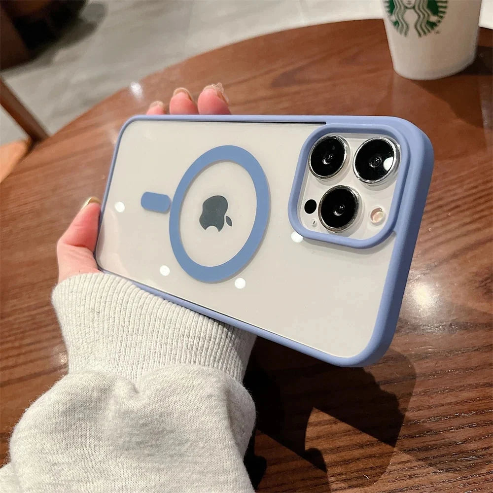iPhone 14 Series Premium Hybrid MagSafe Case
