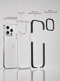 Premium Crystal Clear Hybrid Case for Apple iPhone 17 Pro Max