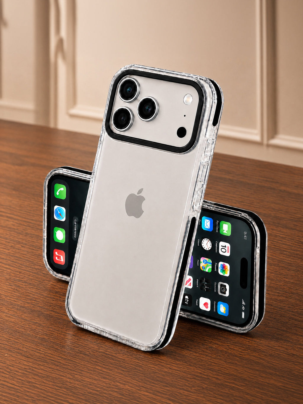 Premium Crystal Clear Hybrid Case for Apple iPhone 17 Pro Max