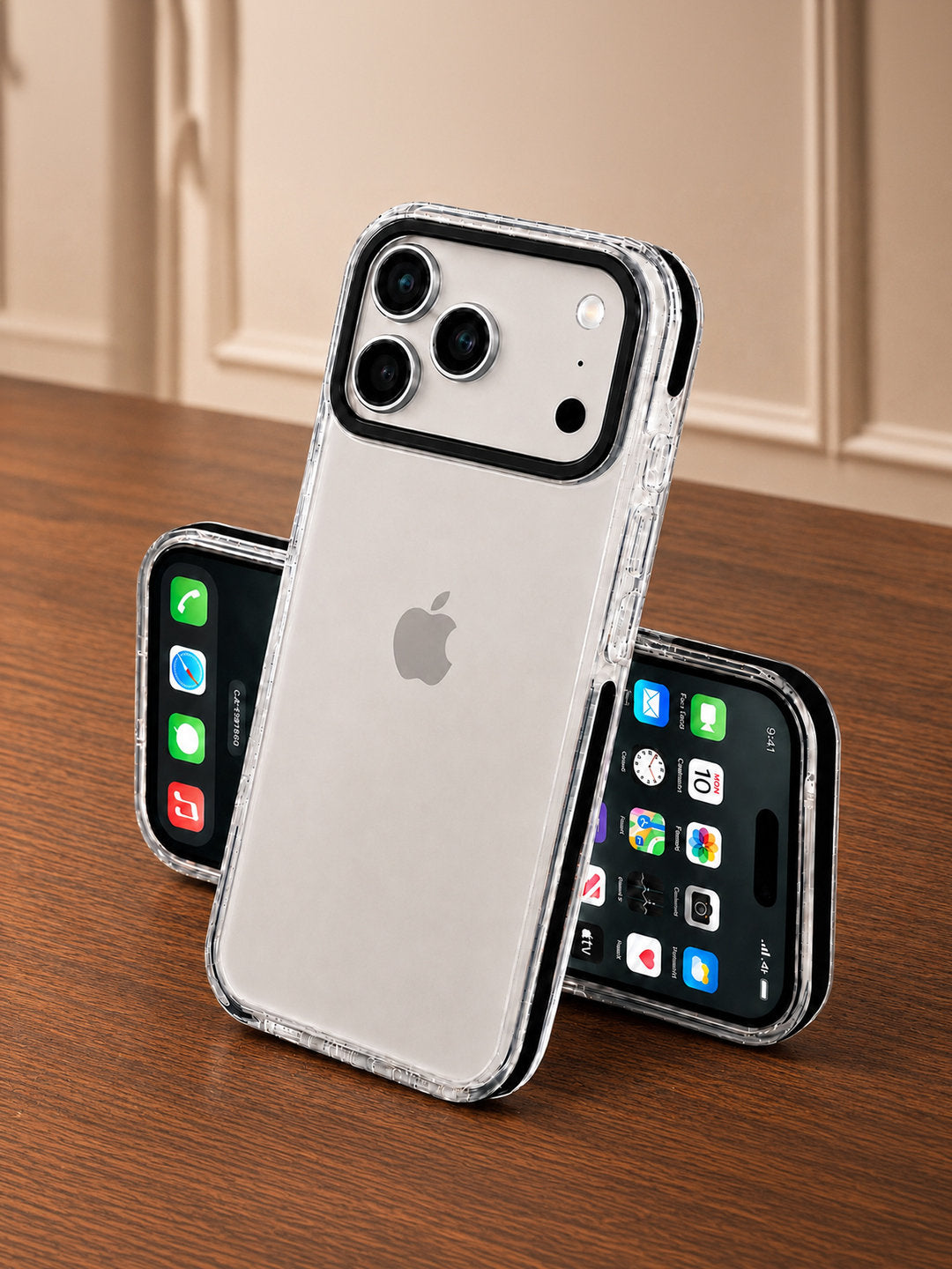 Premium Crystal Clear Hybrid Case for Apple iPhone 17 Pro Max