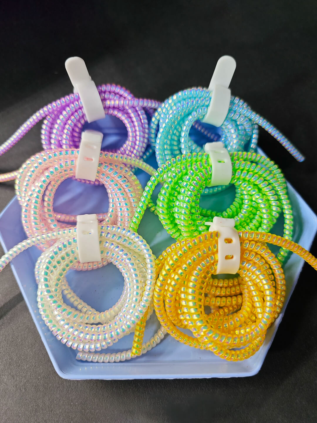 Spiral Cable Protectors (Multicolor)