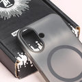 Black Paper Matte MagSafe Case for Apple iPhone 16