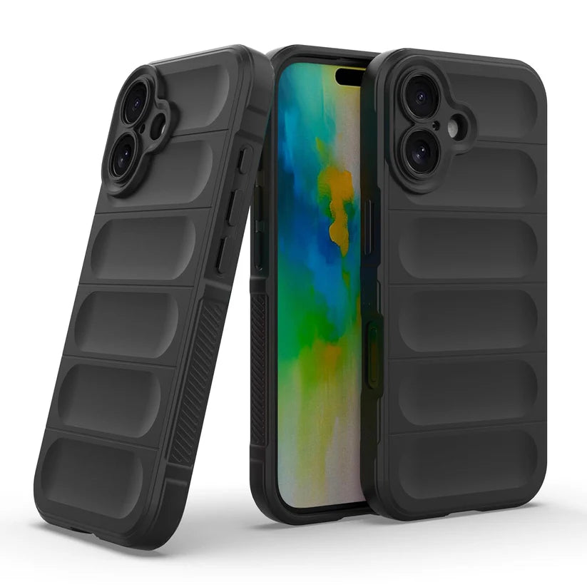 Liquid Silicon Magic Case with Camera Protection for IPhone