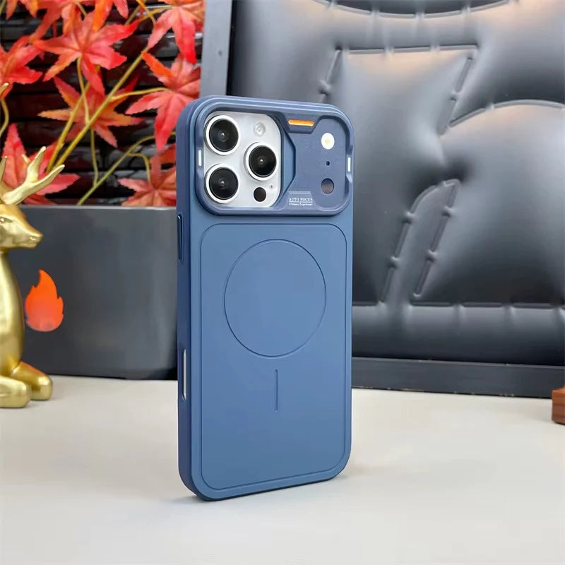 🧲 Renovation Matte PC MagSafe Camera Protection Case
