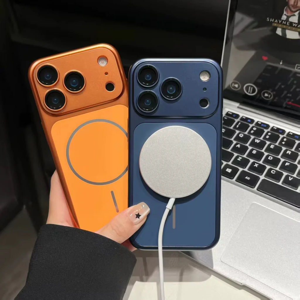 I Phone Original AG Frosted Glass MagSafe Case