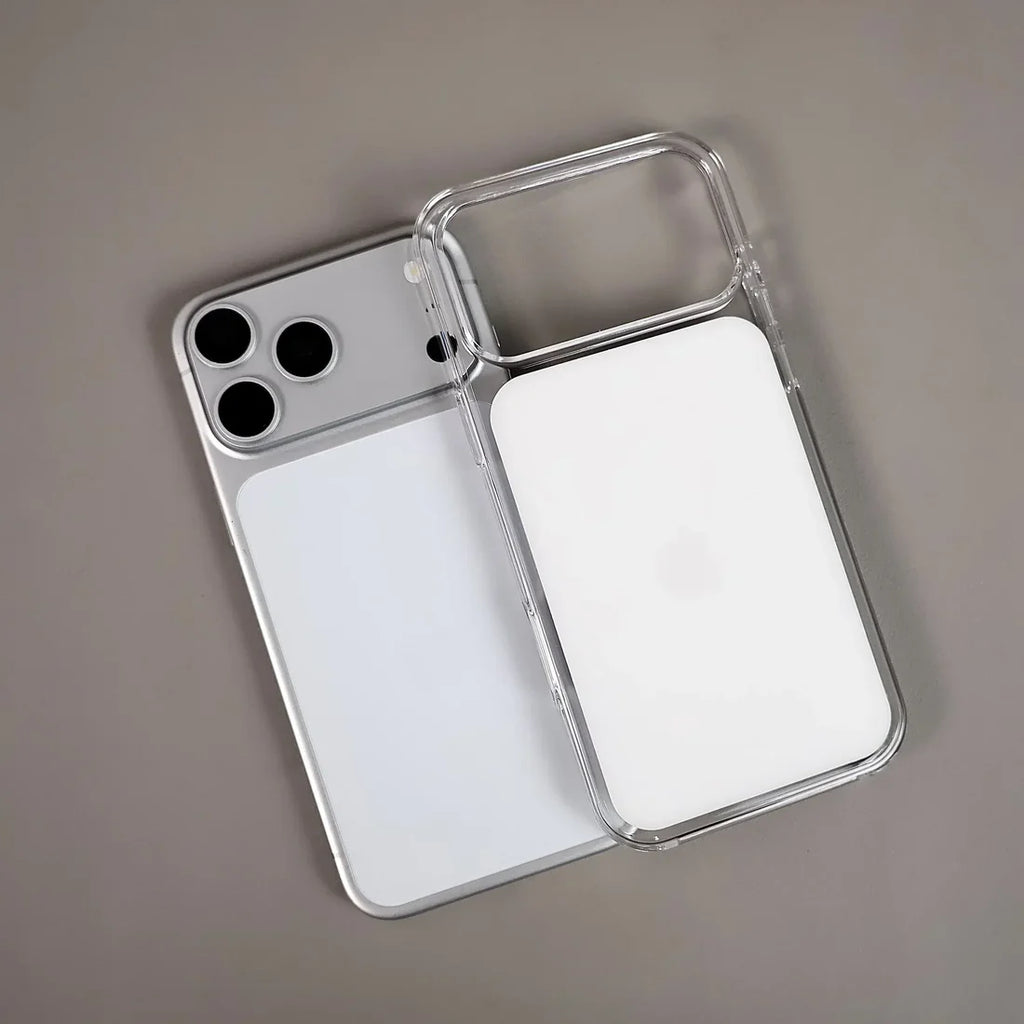 Crystal Color MagSafe Case with Camera Button (Apple Logo)