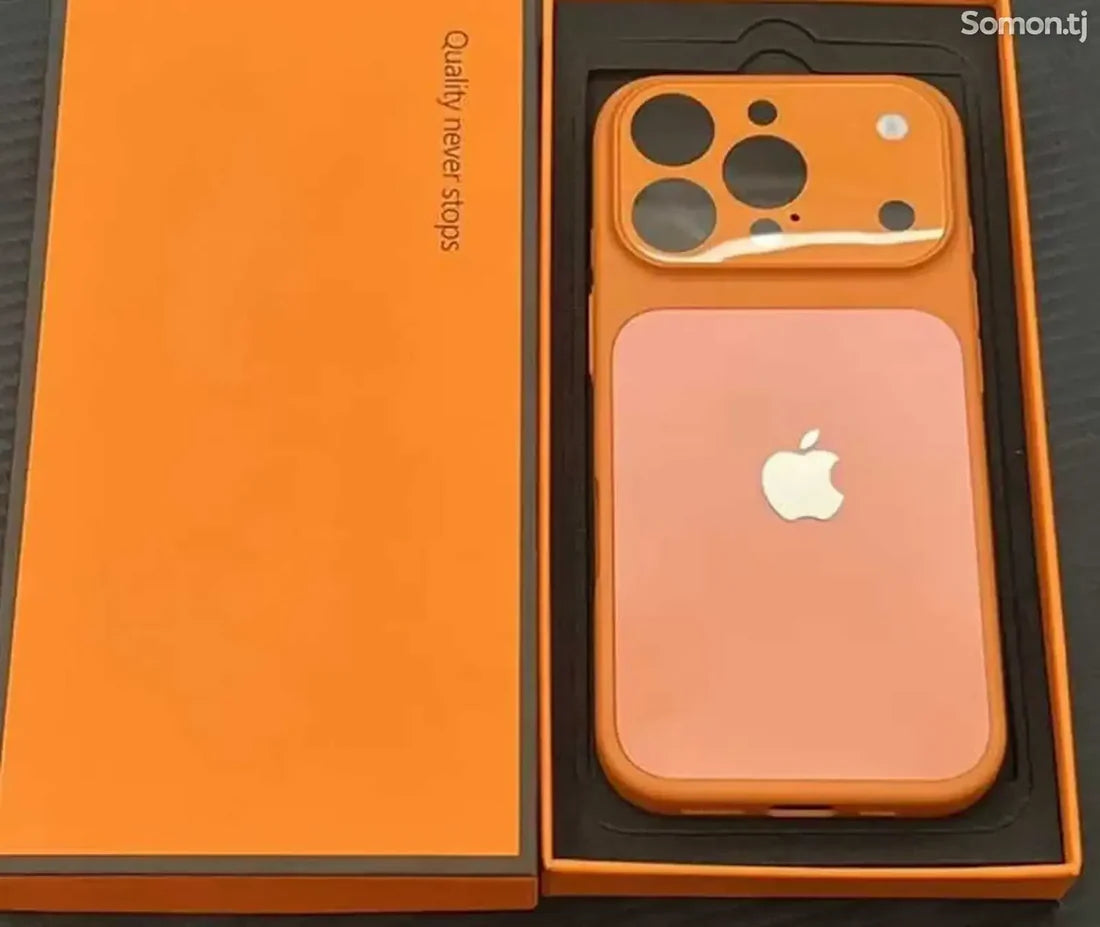 High-End Glass Finish Covert Logo Case for iPhone (Exclusive Case)