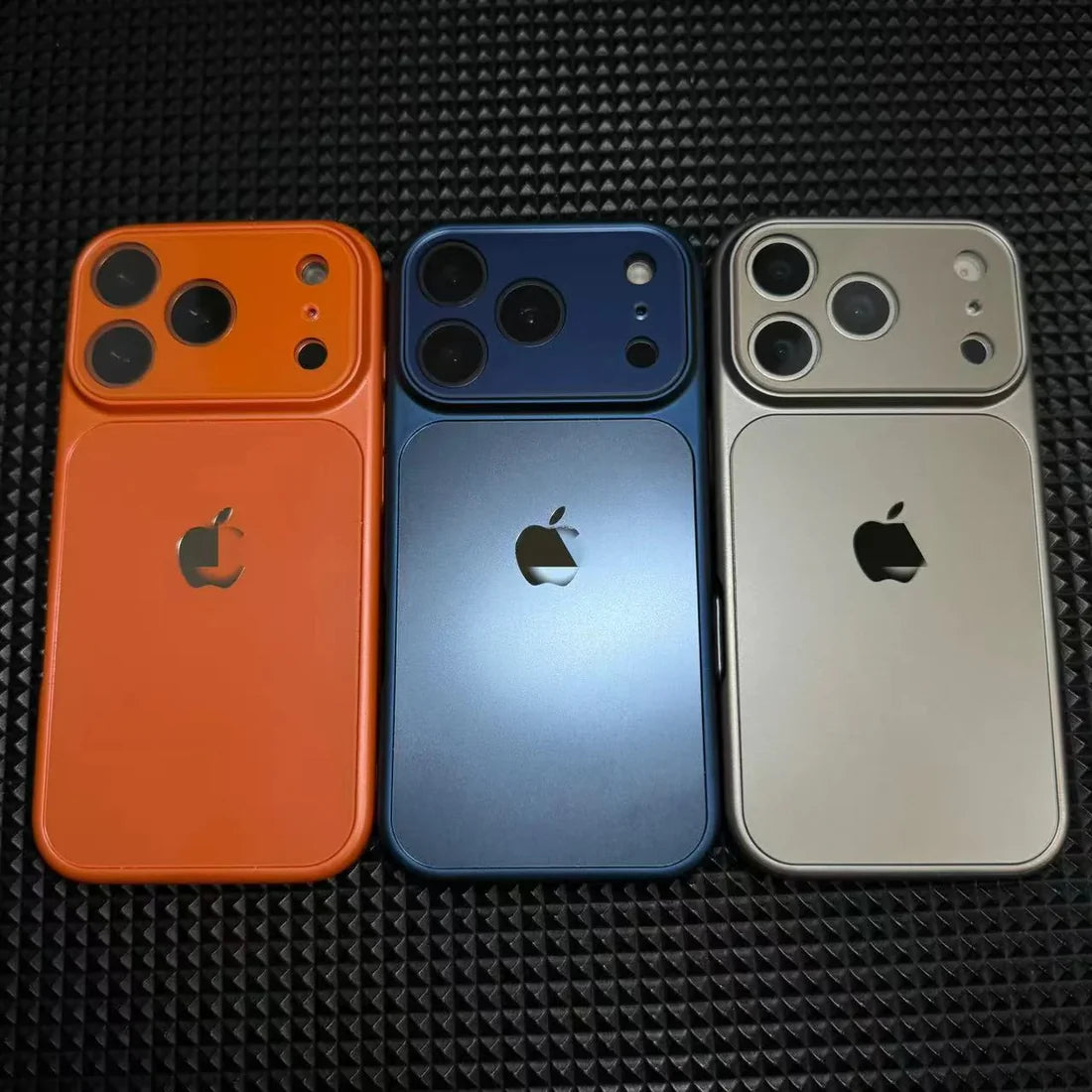 High-End Glass Finish Covert Logo Case for iPhone