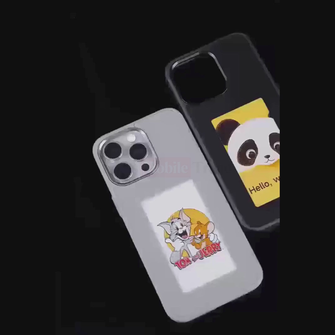NFC Enabled Smart DIY Magic E-Ink iPhone Cover