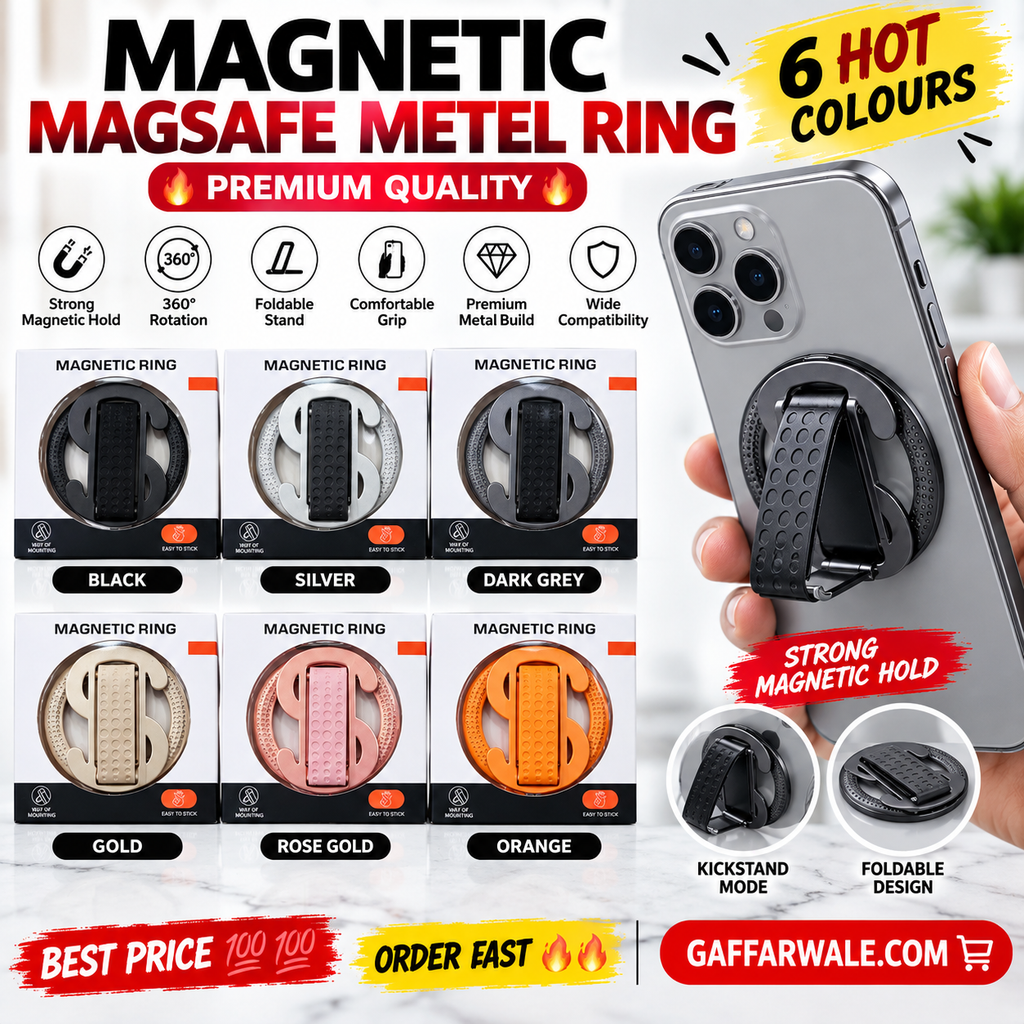 ✨ MAGNETIC MAGSAFE METAL RING ✨