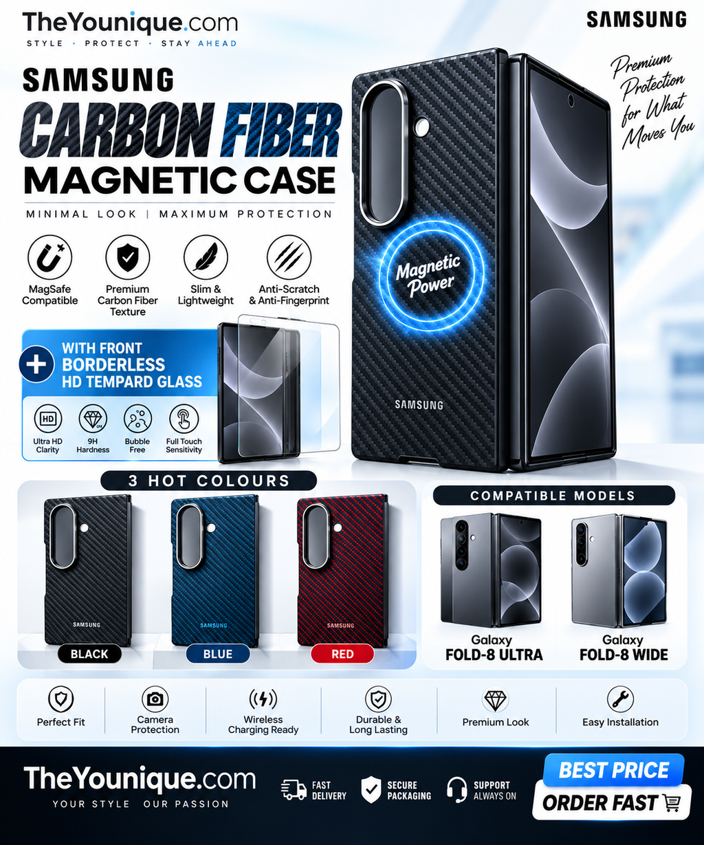 Samsung Carbon Fiber Magnetic Case