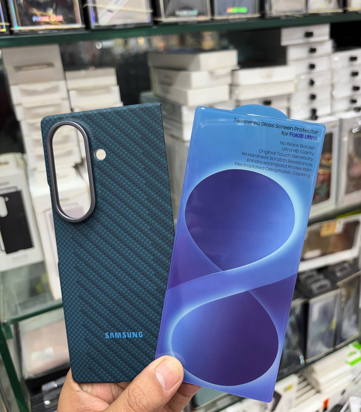 Samsung Carbon Fiber Magnetic Case