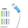 Silicone Cable Protector (Pack of 8) – Multicolor