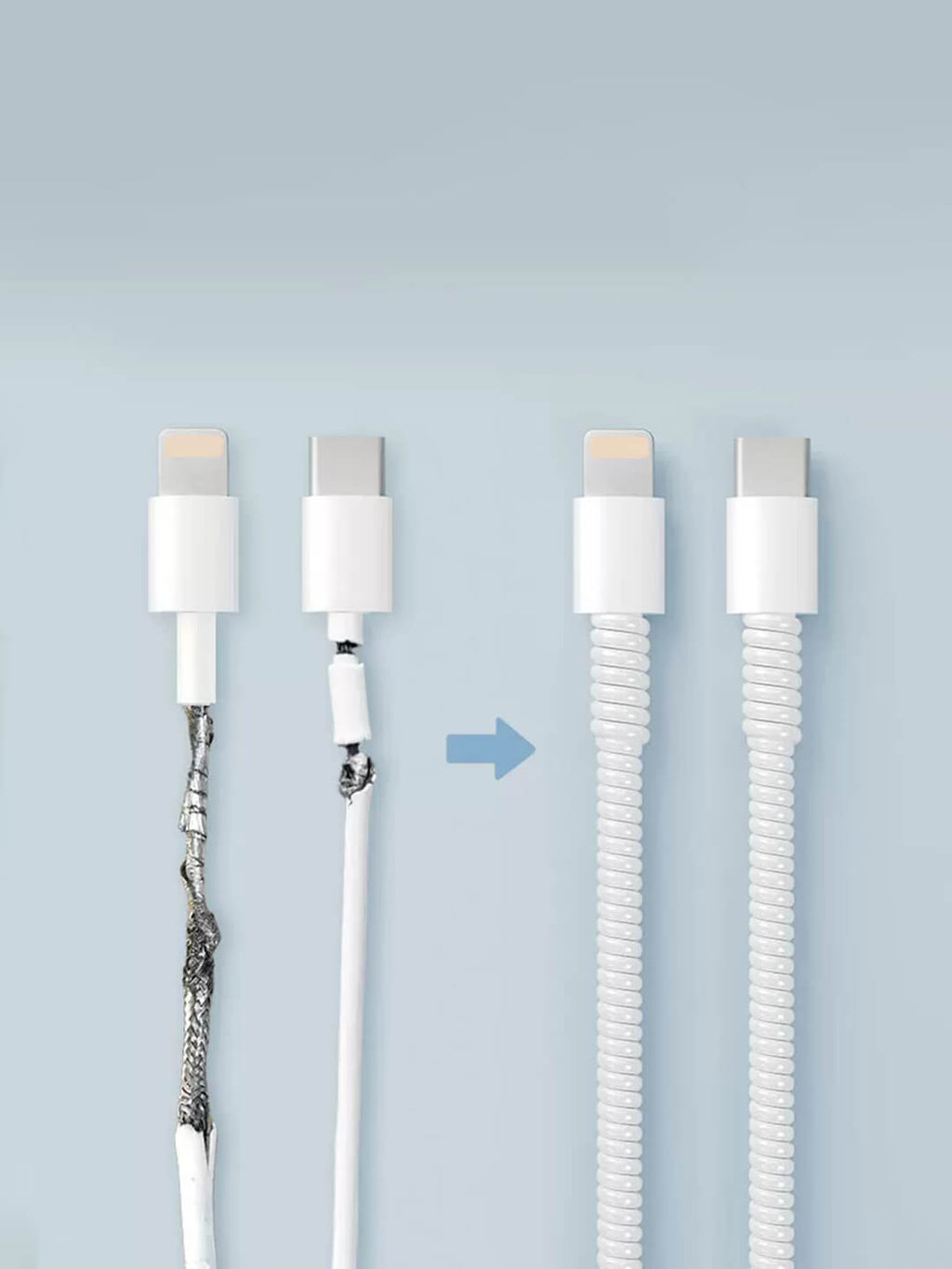Spiral Cable Protectors (Multicolor)